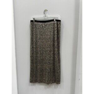 Anthropologie Maeve Anina Shimmer Midi Skirt Size 10